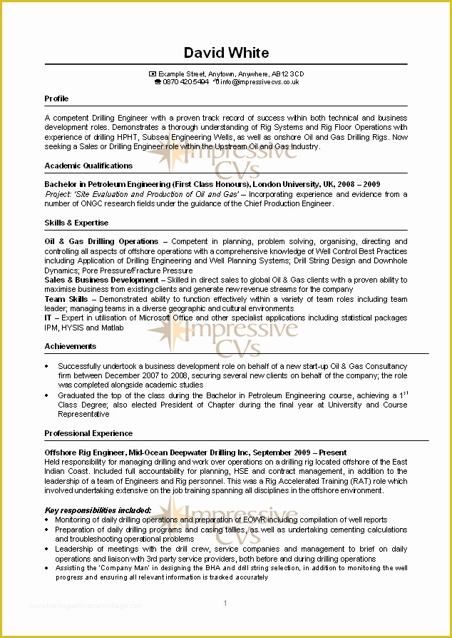 How to Write A Cv Template Free Of Cv Template Examples