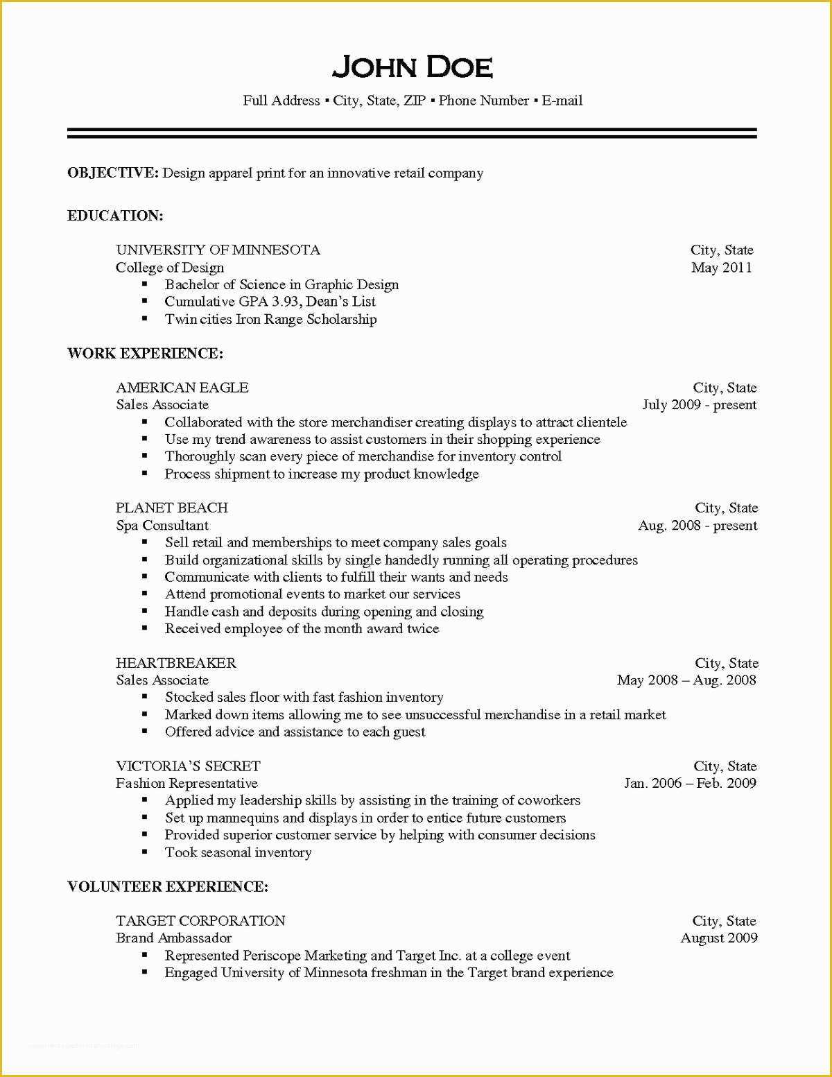 How to Write A Cv Template Free Of Résumé