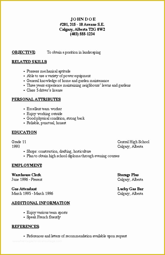 How to Write A Cv Template Free Of Resume Outline Resume Cv