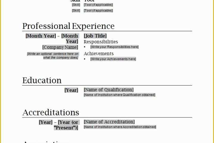 How to Write A Resume Template Free Of How to Write Resume format