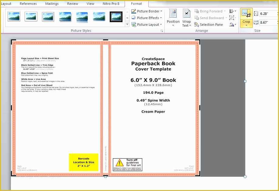 Hp Photo Templates Free Of Book Template Word