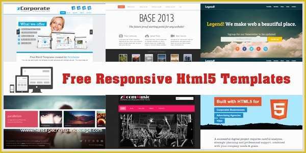 Hp Photo Templates Free Of Free HTML5 Website Templates
