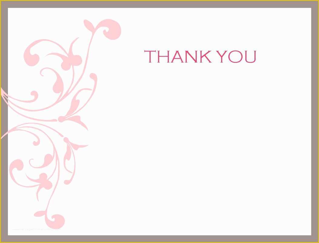 Hp Photo Templates Free Of Thank You Card Template