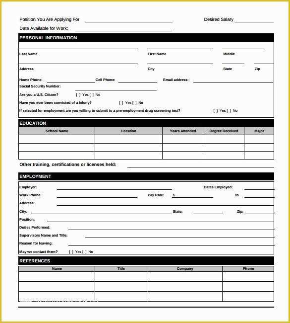 Hr Documents Templates Free Of 10 Sample Employee form Templates to Download for Free