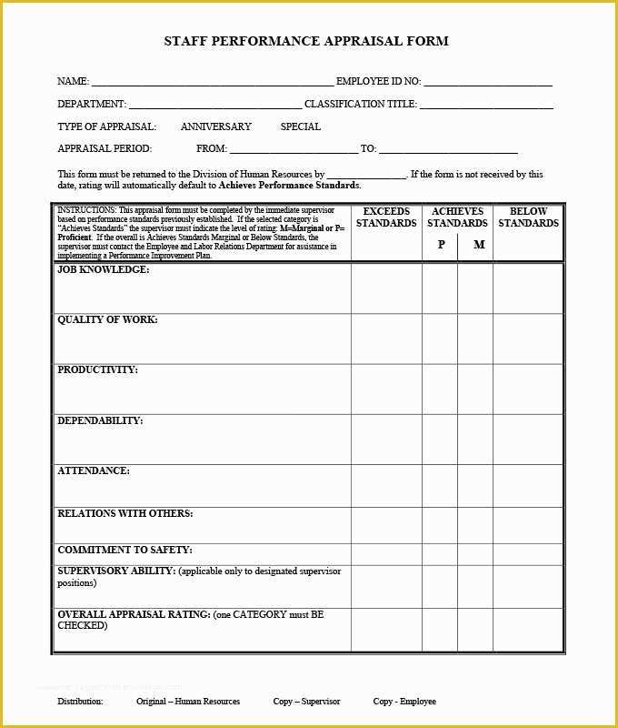 Hr Documents Templates Free Of 13 Sample Hr Appraisal Forms Pdf Doc