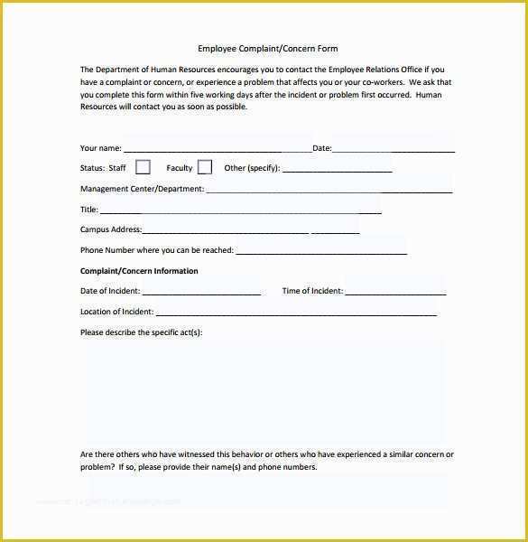 hr-documents-templates-free-of-employee-disciplinary-form