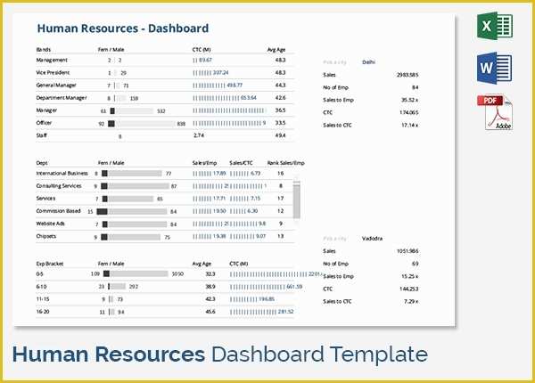 Hr Documents Templates Free Of Hr Dashboard Template 21 Free Word Excel Pdf