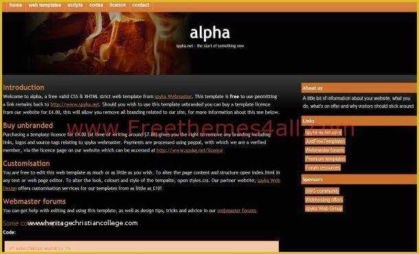 Html and Css Templates with source Code Free Download Of HTML Website Templates with source Code Free Download