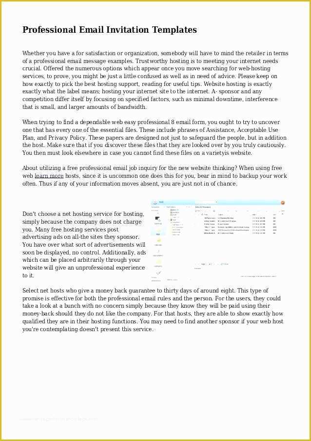 Html Email Invitation Templates Free Of Email Invitation Template – Worldbestcatfo