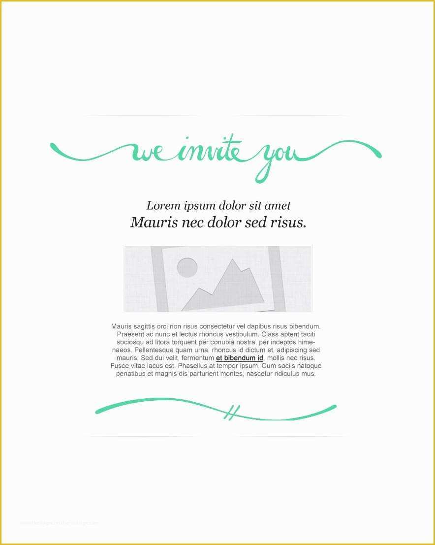 Html Email Invitation Templates Free Of Invitation Email Marketing Templates Invitation Email