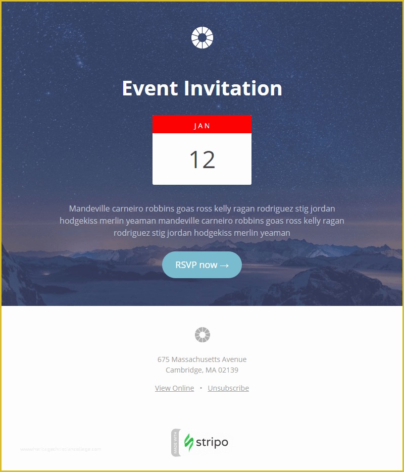Html Email Invitation Templates Free Of Invitation Templates Free for Email Wedding Invite Email