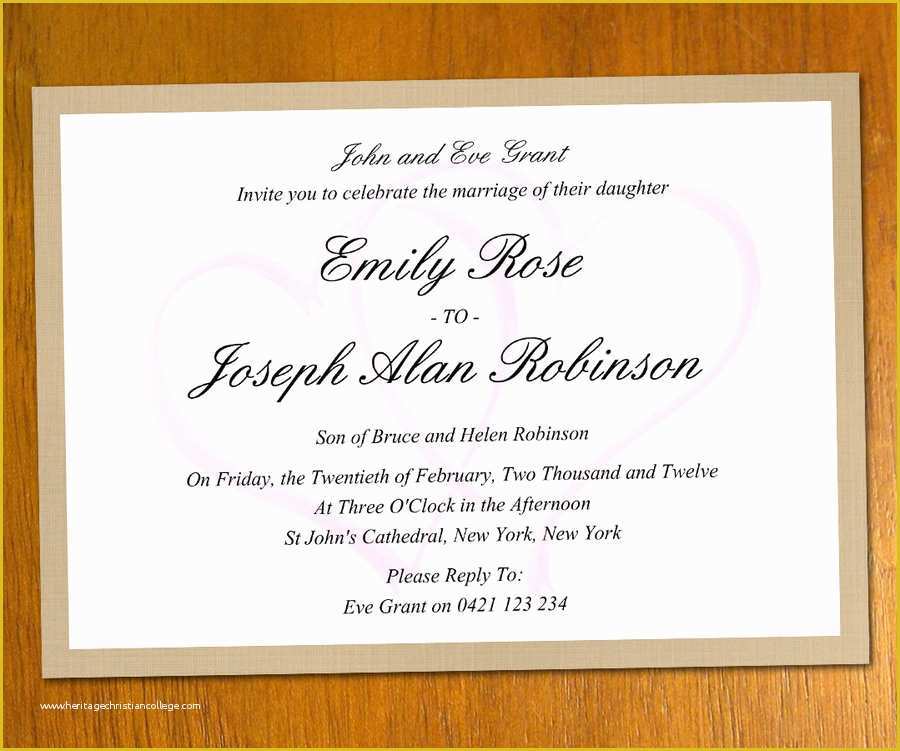 Html Email Invitation Templates Free Of Marriage Invitation Email Template