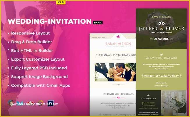 Html Email Invitation Templates Free Of Trending HTML Email Newsletter Template 2017