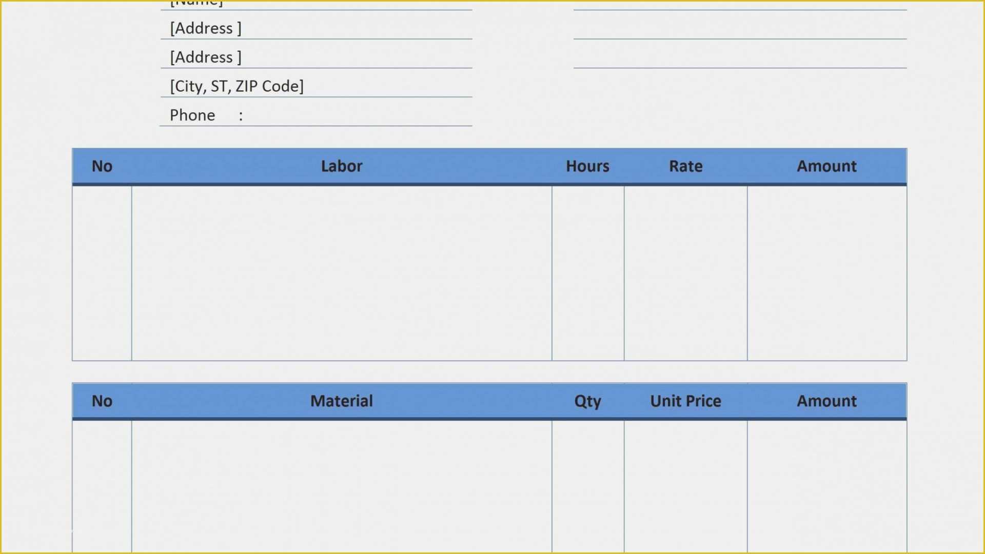 Html Invoice Template Free Download Of HTML Css Invoice Resume Templates Template Inline Bill