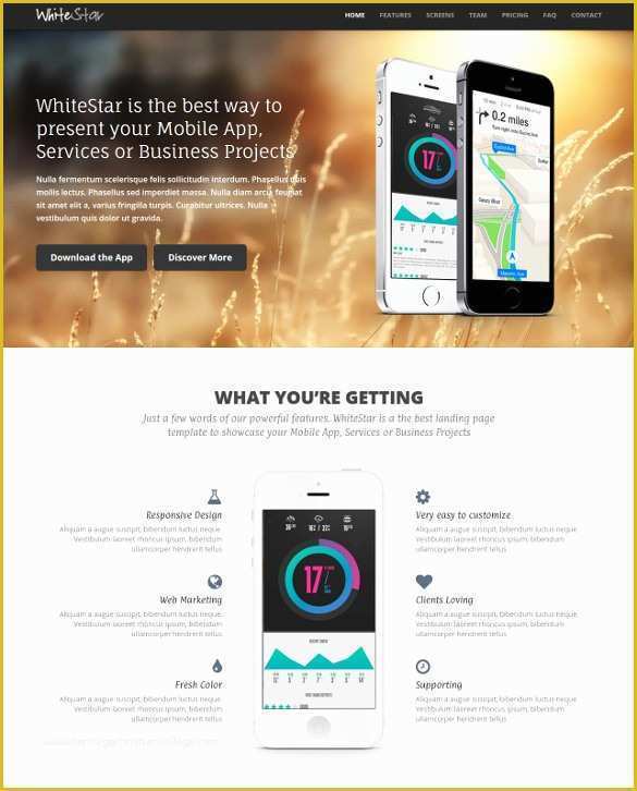 Html Landing Page Templates Free Of 30 HTML5 Landing Page themes & Templates