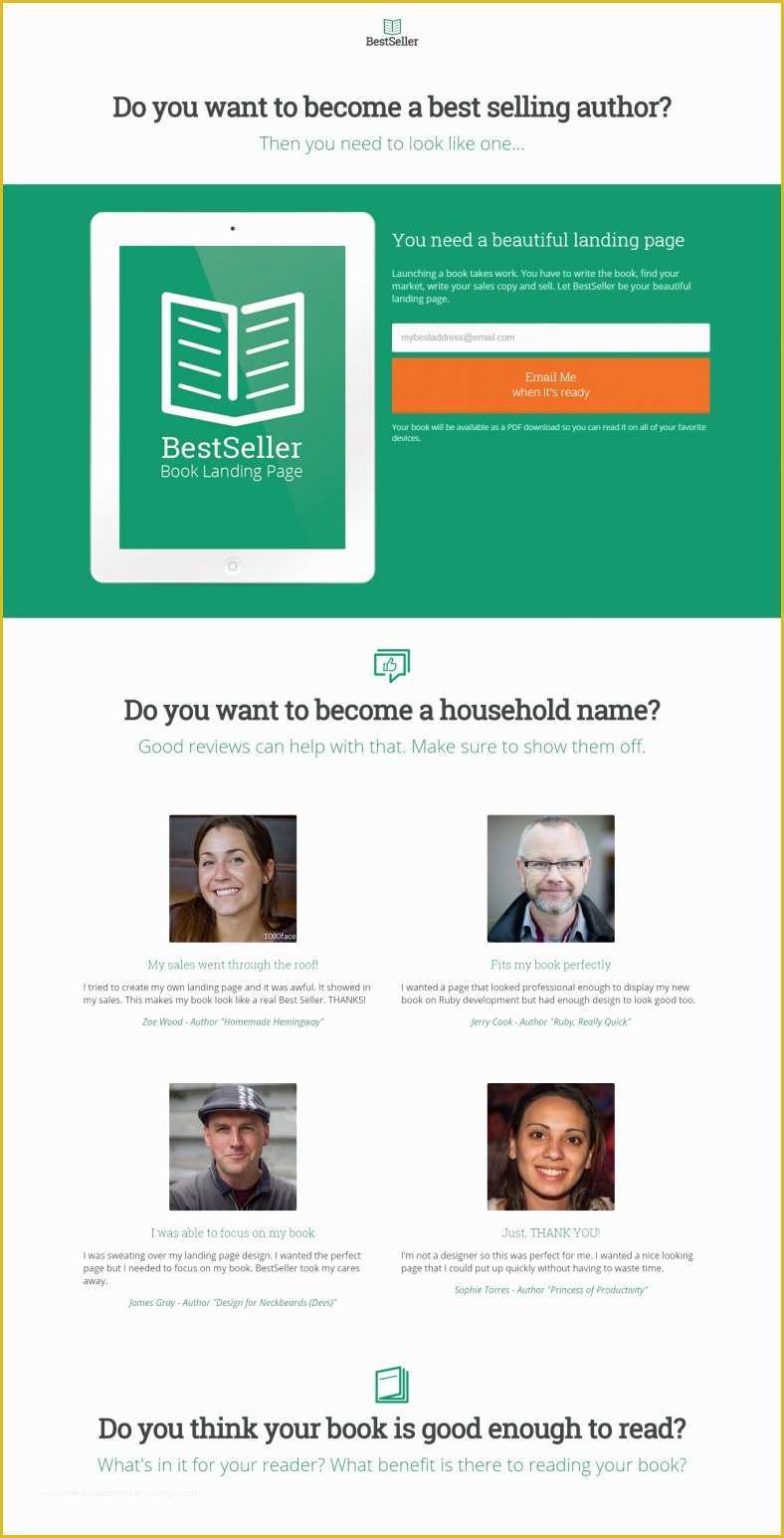 Html Landing Page Templates Free Of Ebook Landing Page Templates & themes