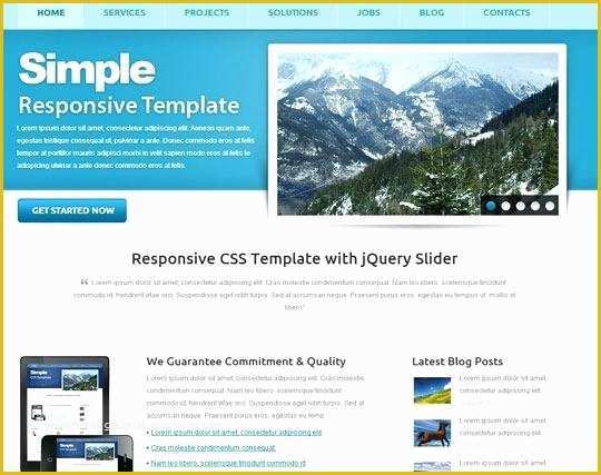 Html Simple Website Templates Free Download Of Free Bootstrap Template Sample HTML Web Page Templates