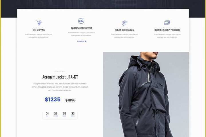 Html Template for Ecommerce Site Free Download Of the Best Shop Psd Website Templates Of 2016