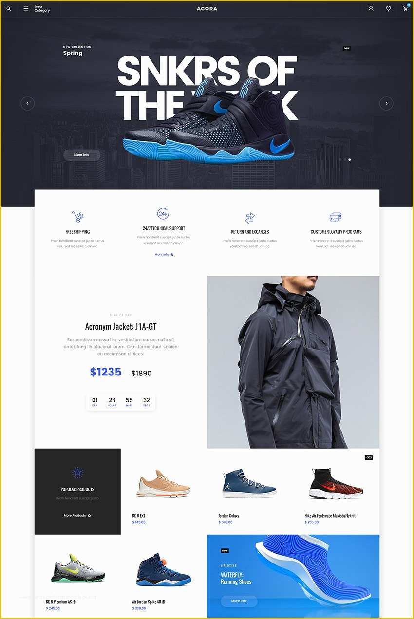 Html Template for Ecommerce Site Free Download Of the Best Shop Psd Website Templates Of 2016