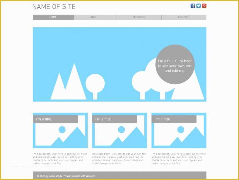 Html Templates Free Download Of Blank HTML5 Website Templates & themes