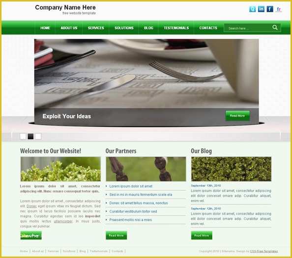Html Web Templates Free Download Of New Website Templates Free Download HTML with Css