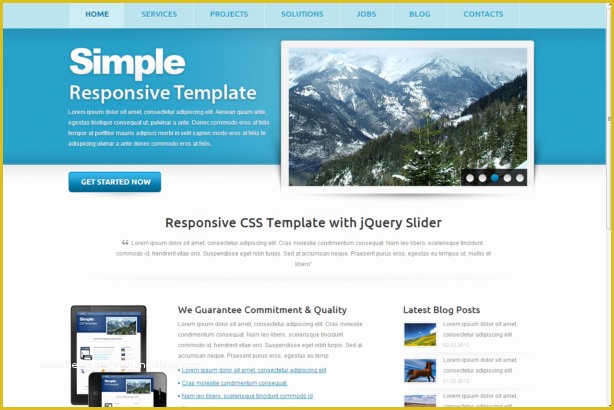 Html5 Blog Template Free Of Free HTML5 Css3