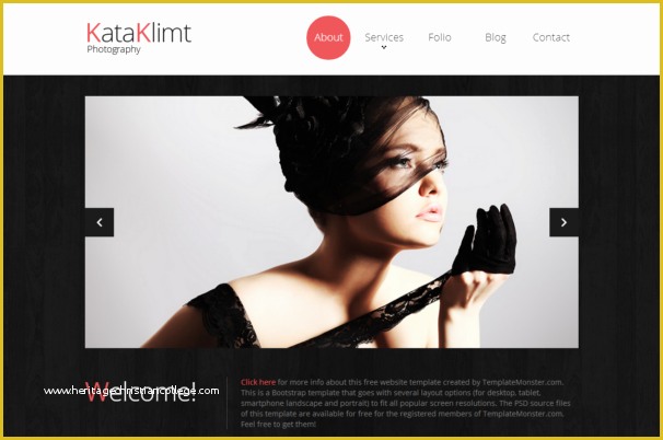 Html5 Blog Template Free Of Kataklimt Responsive HTML5 theme HTML5xcss3