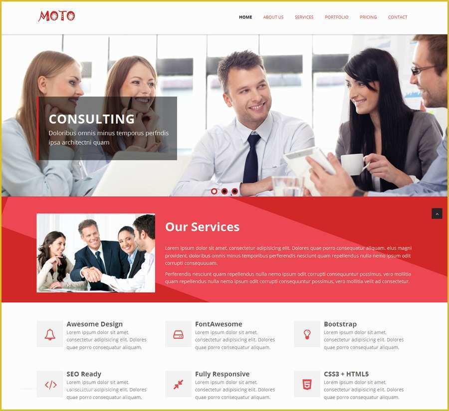 Html5 Business Website Templates Free Download Of 10 Latest Free HTML5 Website Templates September 2015