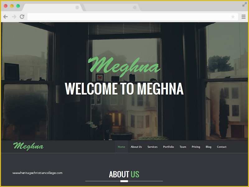Html5 Business Website Templates Free Download Of Meghna Free Responsive HTML5 Business Template