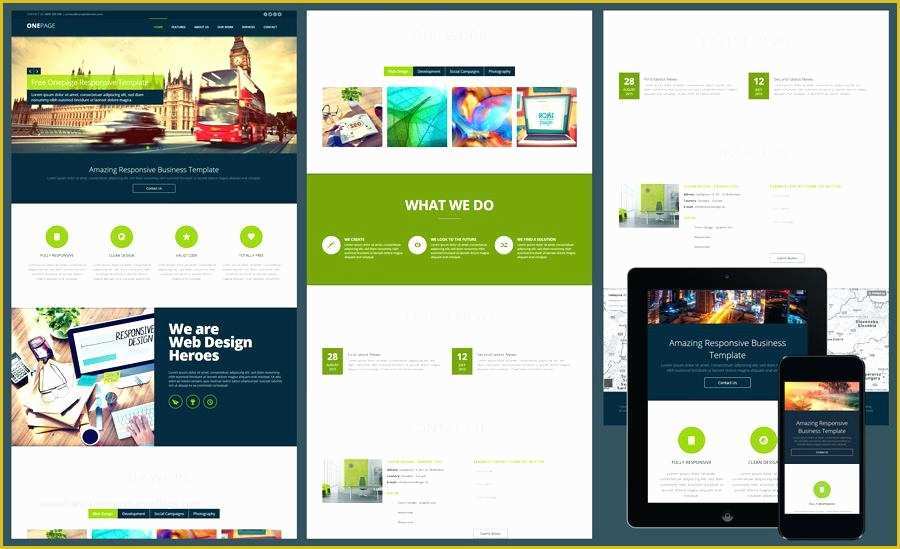 Html5 Business Website Templates Free Download Of Responsive Business Website Template Free E Page HTML5