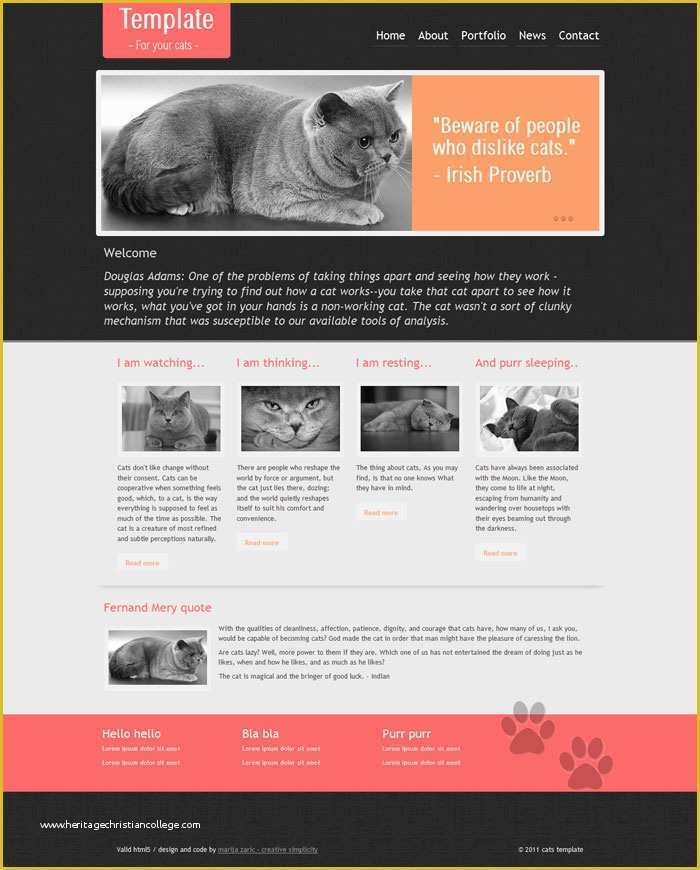 Html5 Portfolio Template Free Of 10 Free HTML5 Portfolio Templates to Download