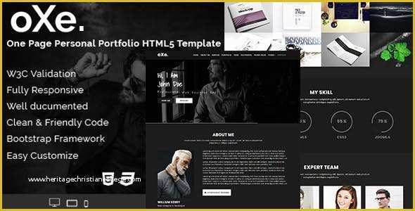 Html5 Portfolio Template Free Of Creative HTML Website Templates From themeforest