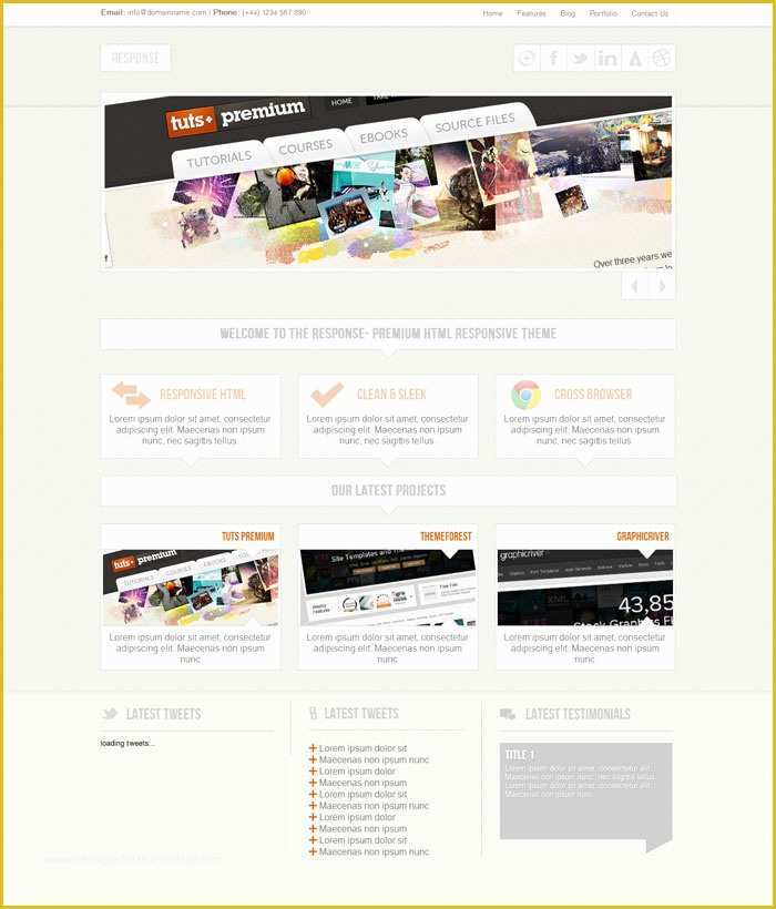 Html5 Portfolio Website Templates Free Download Of 10 Free HTML5 Portfolio Templates to Download