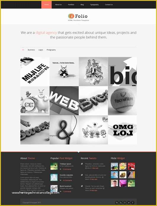 Html5 Portfolio Website Templates Free Download Of ifolio – Premium Responsive HTML5 Portfolio Website