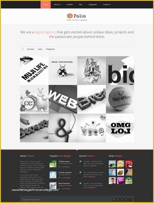 Html5 Portfolio Website Templates Free Download Of ifolio – Premium Responsive HTML5 Portfolio Website