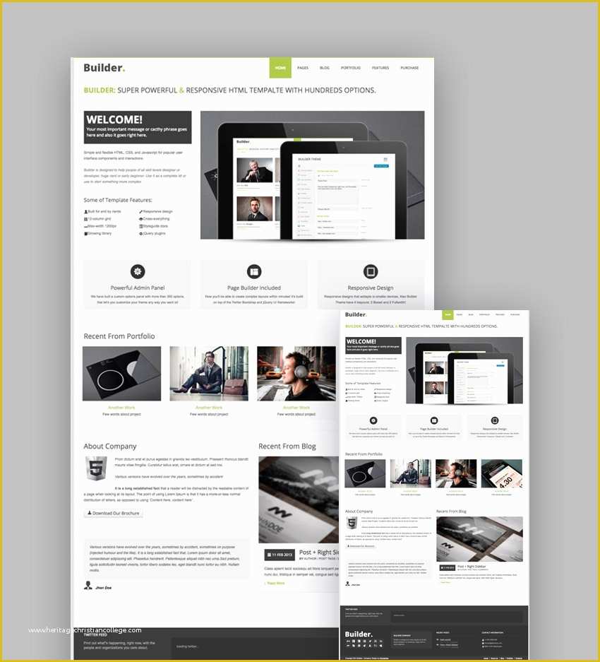 Html5 Responsive Templates Free Download Of 20 Best Responsive HTML5 Website Design Business Templates