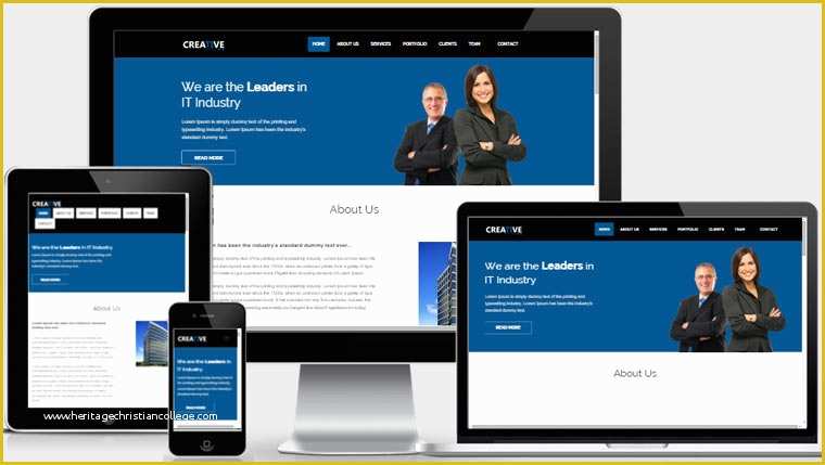 Html5 Responsive Templates Free Download Of Bootstrap Business Template Designed and Developed by