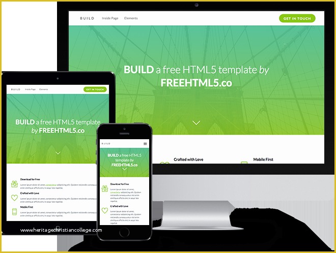 Html5 Responsive Templates Free Download Of Build Free HTML5 Bootstrap Template