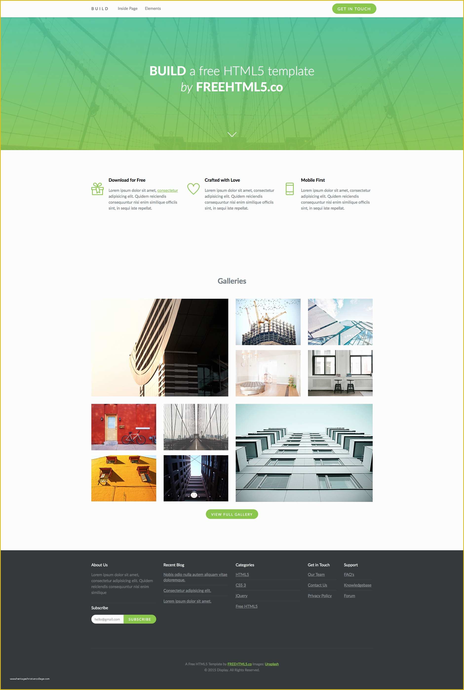 Html5 Responsive Templates Free Download Of Build Free Responsive HTML5 Bootstrap Business Template