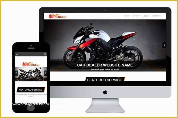 Html5 Responsive Templates Free Download Of Zredbiker – Free Responsive HTML5 Template Zerotheme