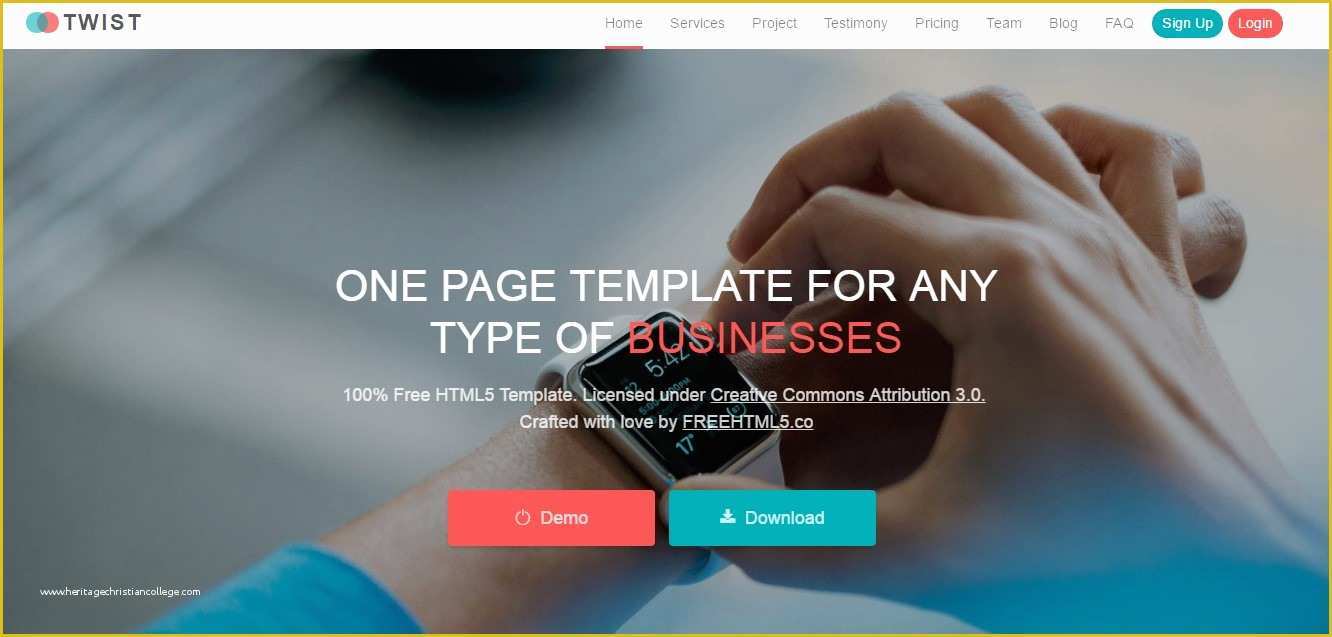 Html5 Template Free 2017 Of 100 Best Free Responsive HTML5 Css3 Templates 2017