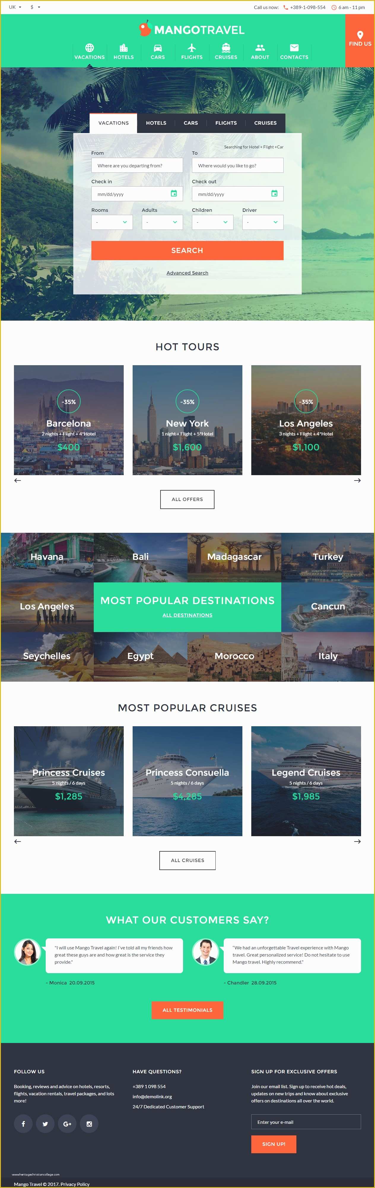 Html5 Template Free 2017 Of 25 Best Travel HTML5 Templates 2017 Responsive Miracle