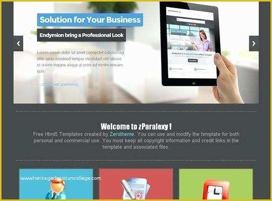 Html5 Website Templates Free Download Of Free Responsive Templates themes HTML5 Download with Css3 2014