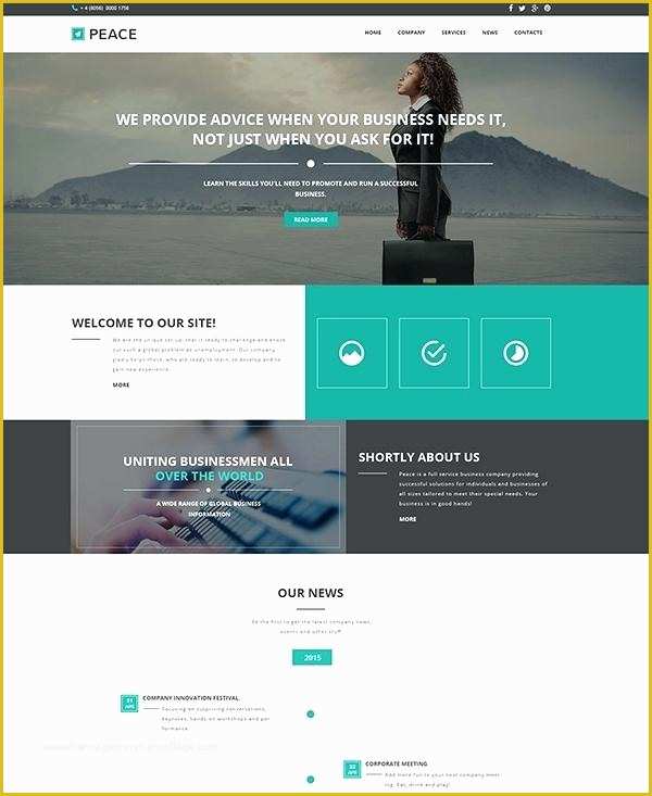 Html5 Website Templates Free Download Of HTML5 Pany Template Corporate Technology 5 Template