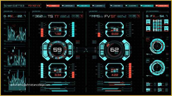 Hud Template Free Of after Effects Hud Screentron Ui Template