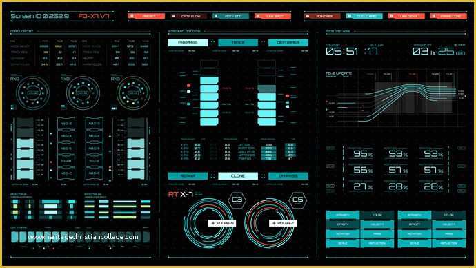 Hud Template Free Of after Effects Hud Screentron Ui Template