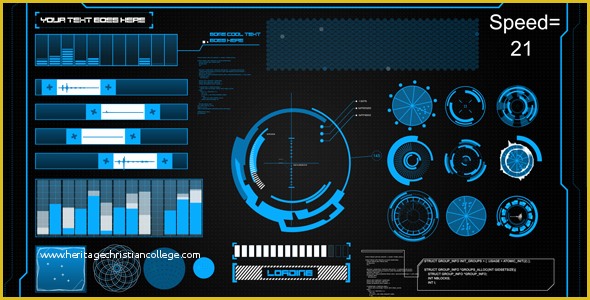 Hud Template Free Of Hud Pack Technology after Effects Templates