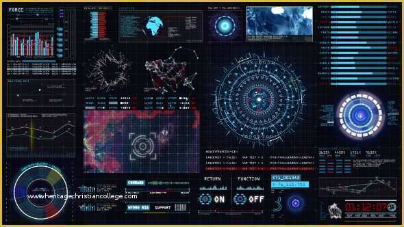 Hud Template Free Of Sci Fi Interface Hud by Baev S