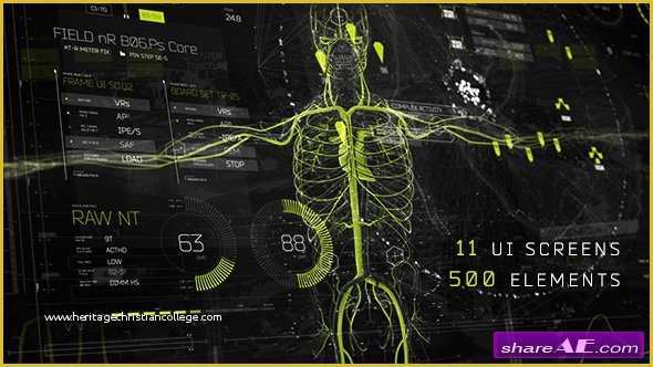 Hud Template Free Of Videohive Hud Ui Pack 700 Free after Effects Templates