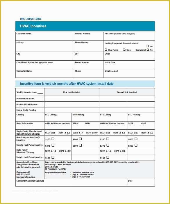 Hvac Service Invoice Template Free Of 14 Hvac Invoice Templates to Download for Free